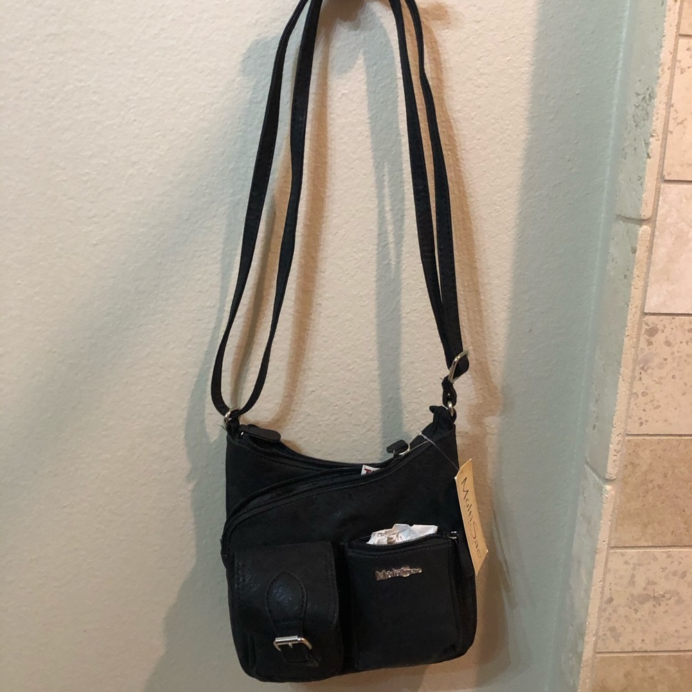 Multi sac black purse